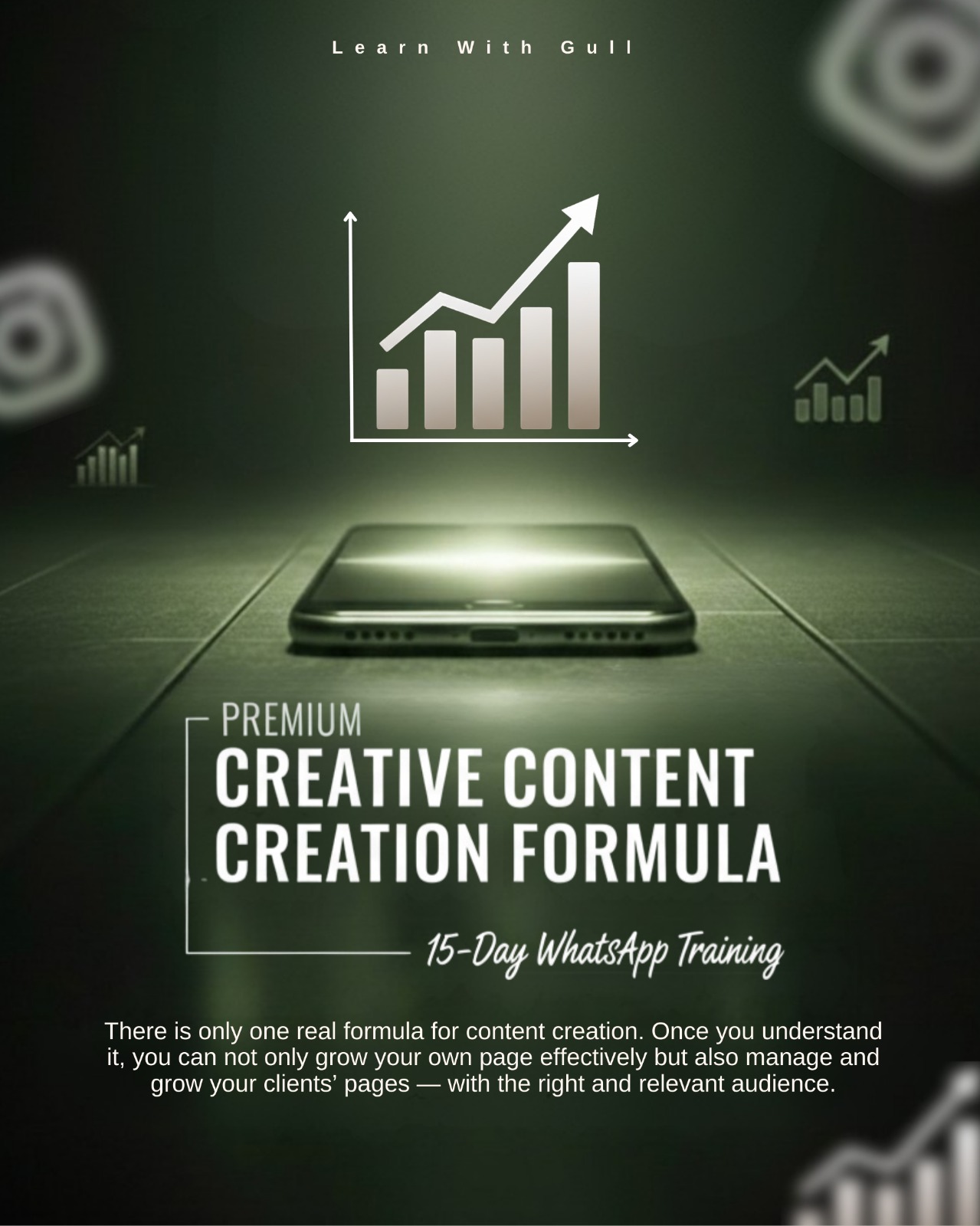 Creative Content Creation Formula – 15-Days Training